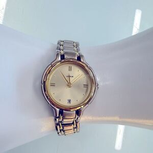 2 for $26 Lorus by SEIKO Japan quartz 2-tone watch w/date new battery LR0343